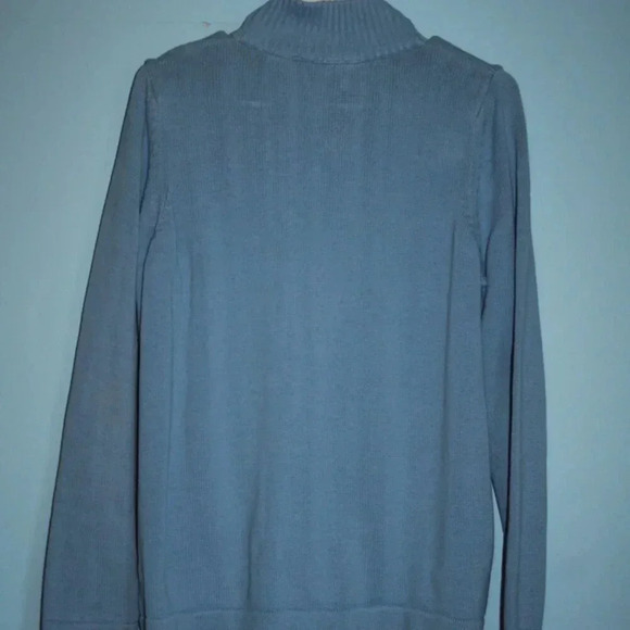 The Vermont Country Store Zip Up Medium Sweater with Pockets Modest - Picture 10 of 15